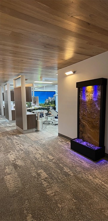Kuhlberg Orthodontics Office Hallway Heading To Treatment Area